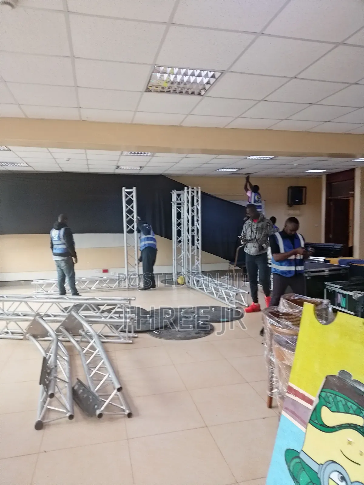 Led Panels Set Up With Very High Resolution For Hire