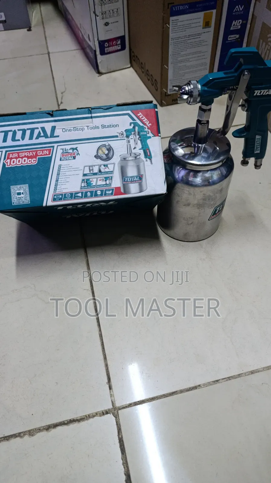 1000cc Total Air Spraygun /Total Quality Air Spraypaint