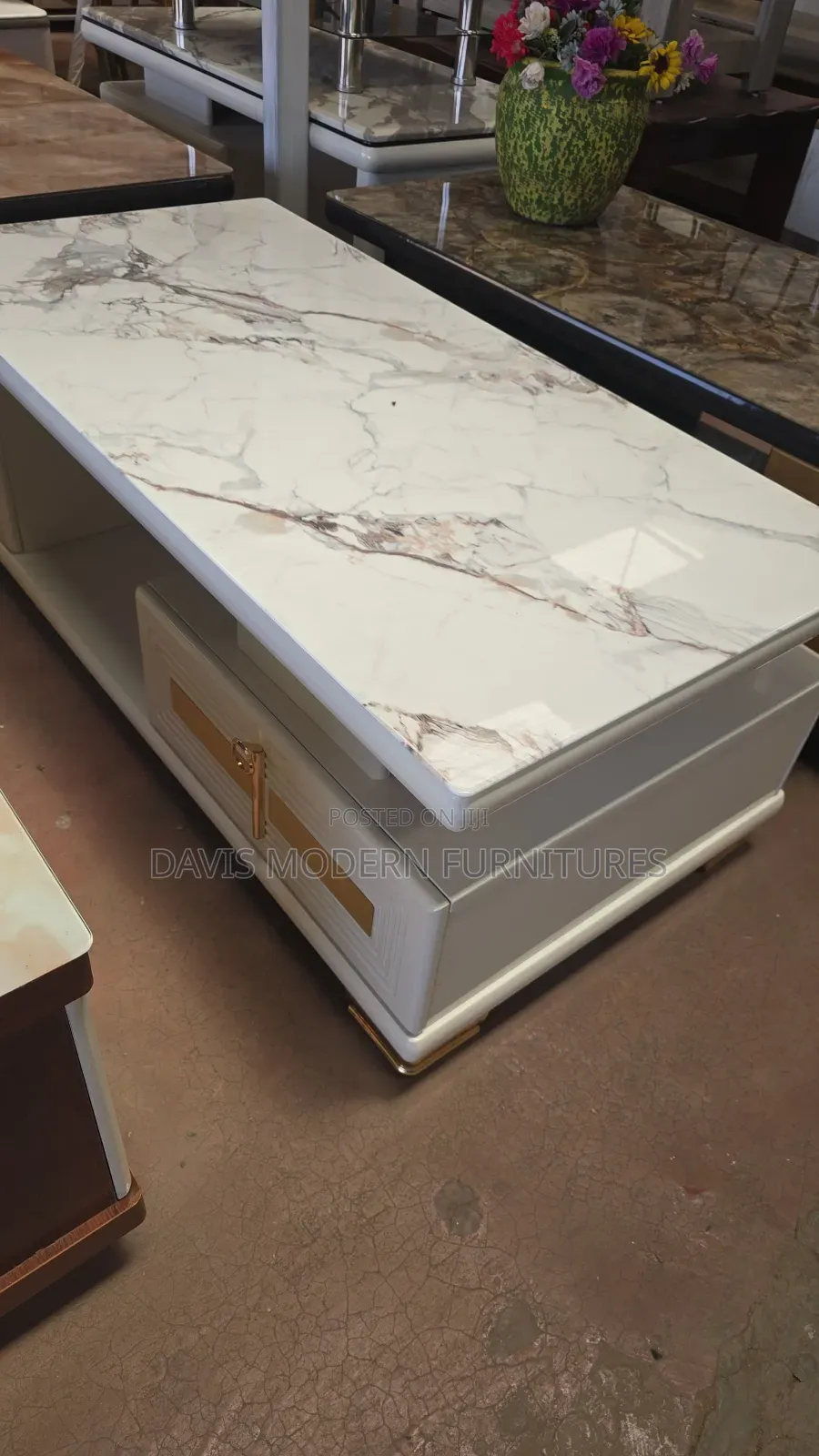 Marble Top Coffee Table
