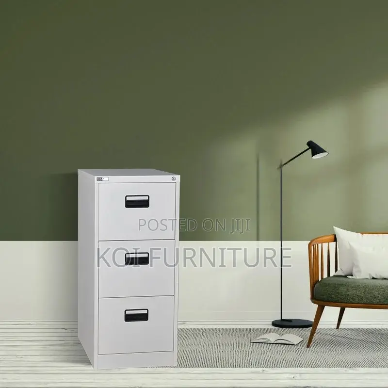 Office Cabinet; Three Drawers Steel Office Filing Cabinet