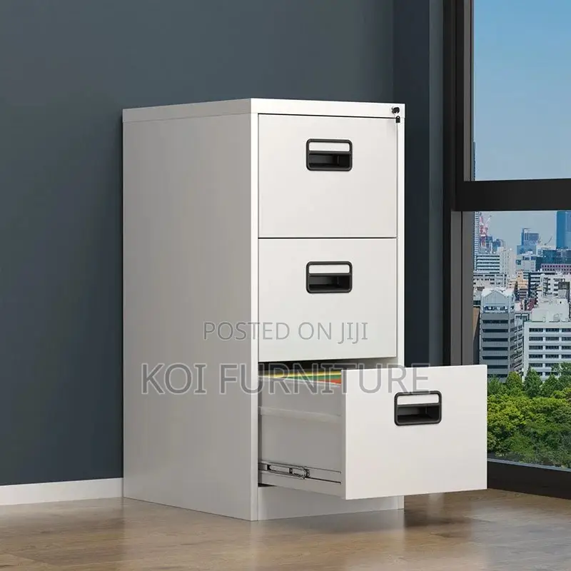 Office Cabinet; Three Drawers Steel Office Filing Cabinet