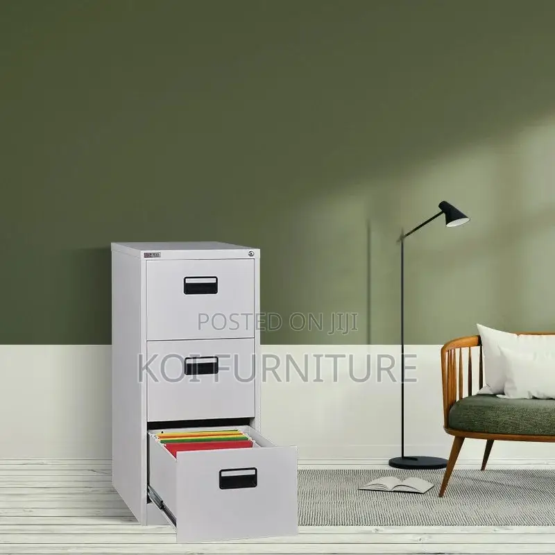 Office Cabinet; Three Drawers Steel Office Filing Cabinet