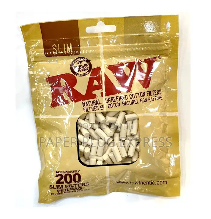 Raw Cotton Filter Tips (Plain)