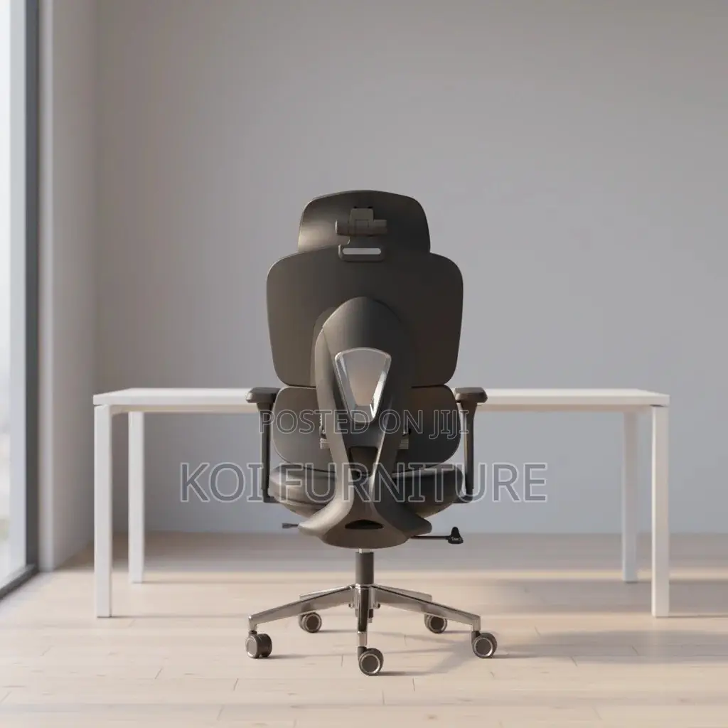 Office Chair; Executive Orthopedic High Back Chair