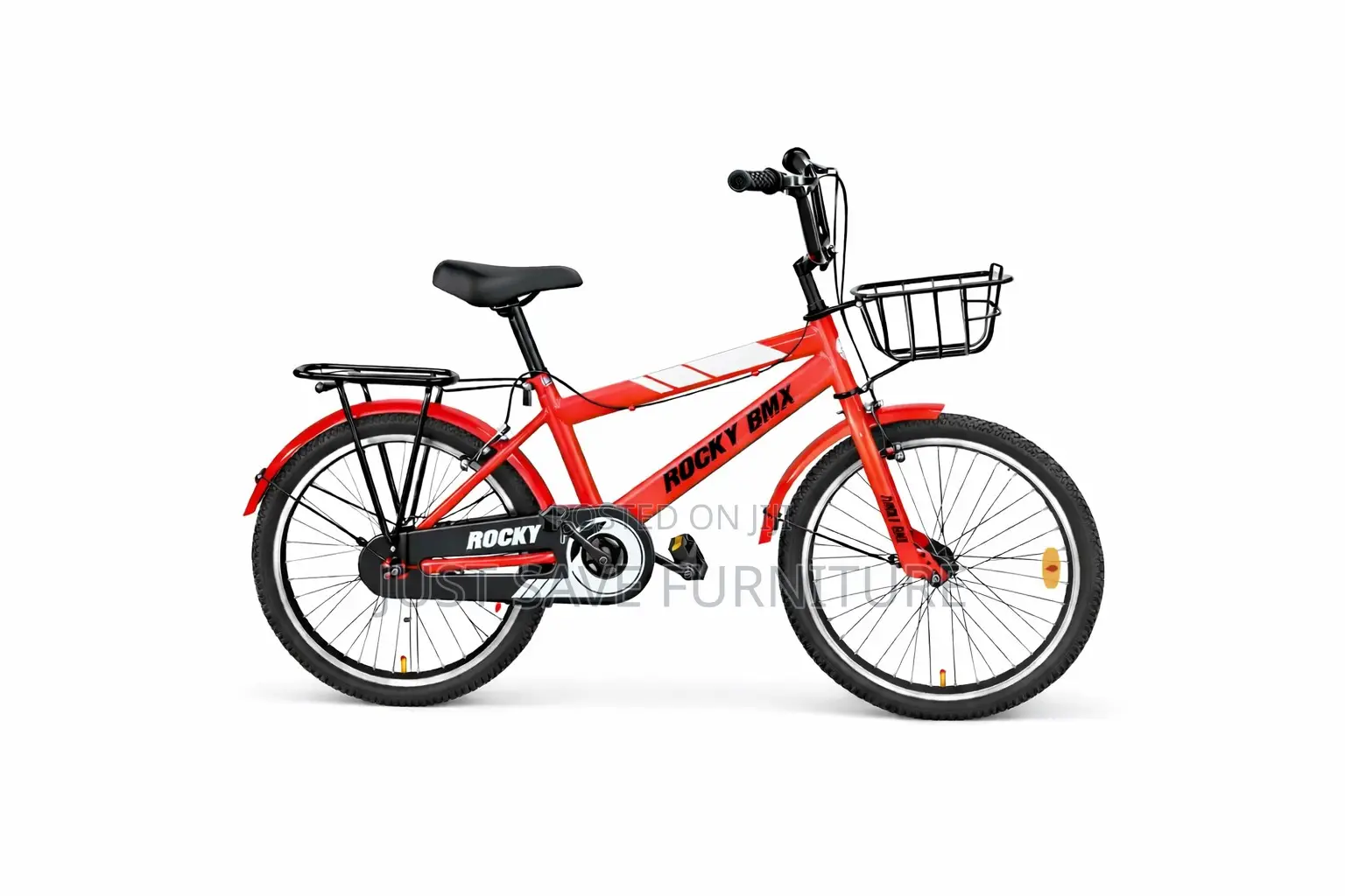 Kids Rocky Bmx Bicycle With Basket – Strong Stylish