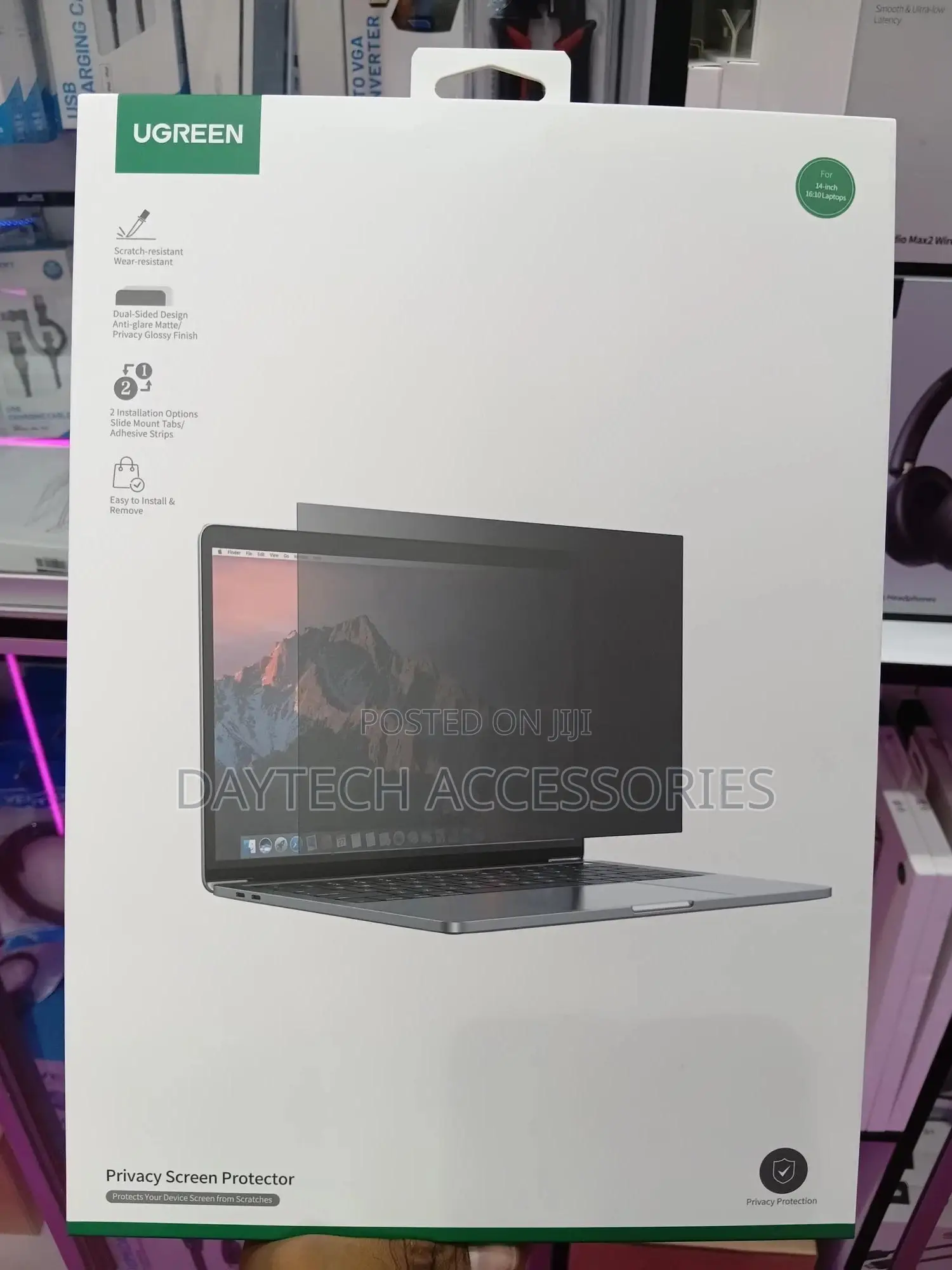 Ugreen Magnetic Privacy Screen Protector for Macbook M3 Pro 14.2