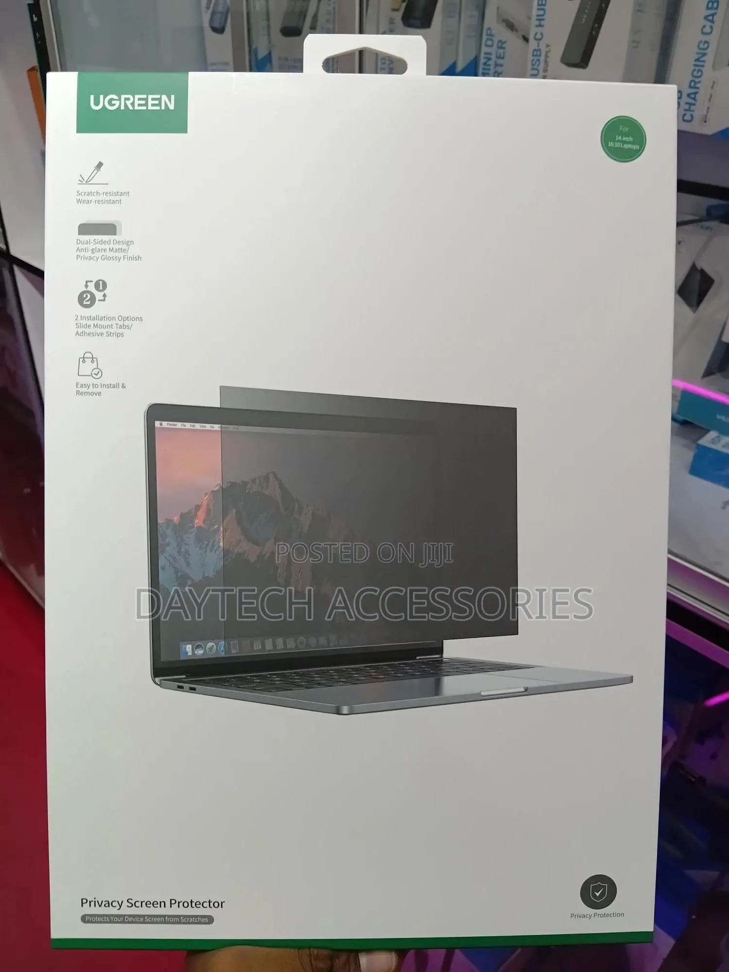 Ugreen Magnetic Privacy Screen Protector for Macbook M3 Pro 14.2