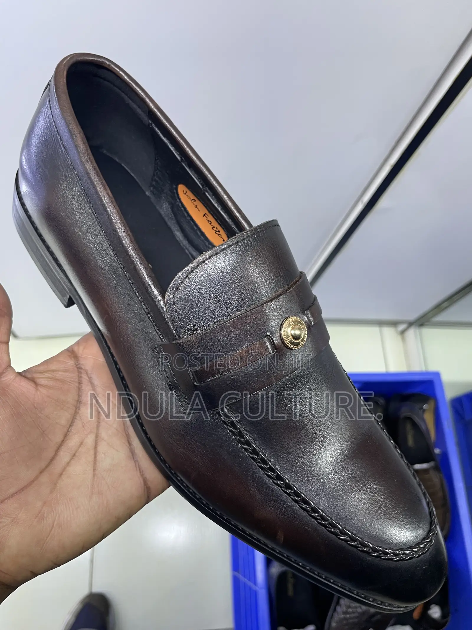Mocassins Leather by John Foster