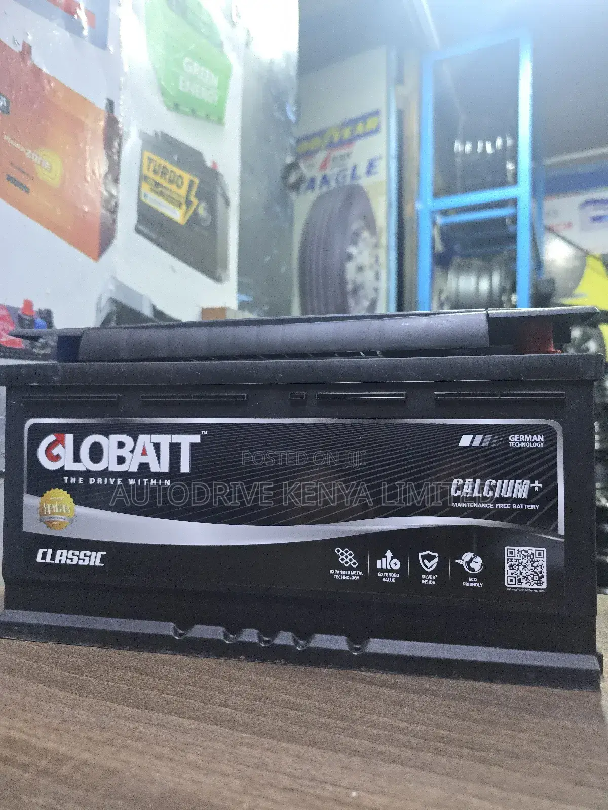 Din100 Globatt Battery