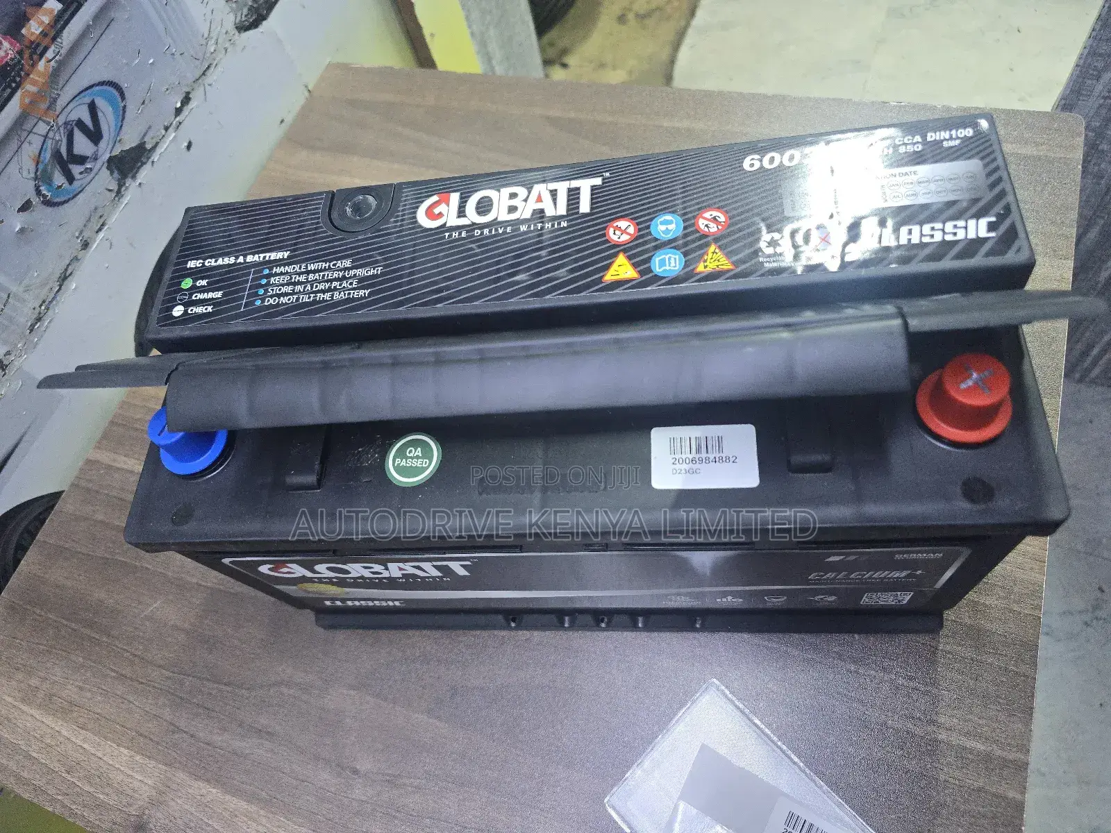 Din100 Globatt Battery