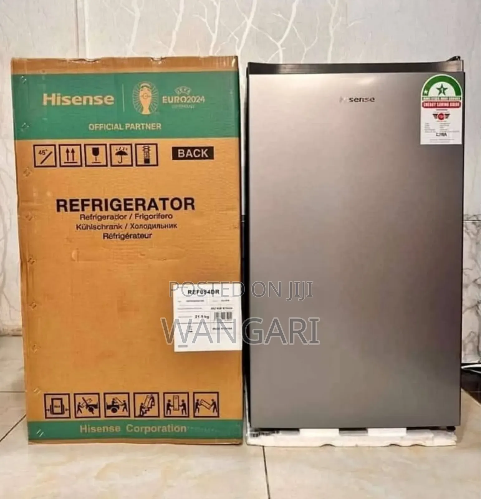 Hisense 91ltr Single Door Fridge (Dark Grey Color)