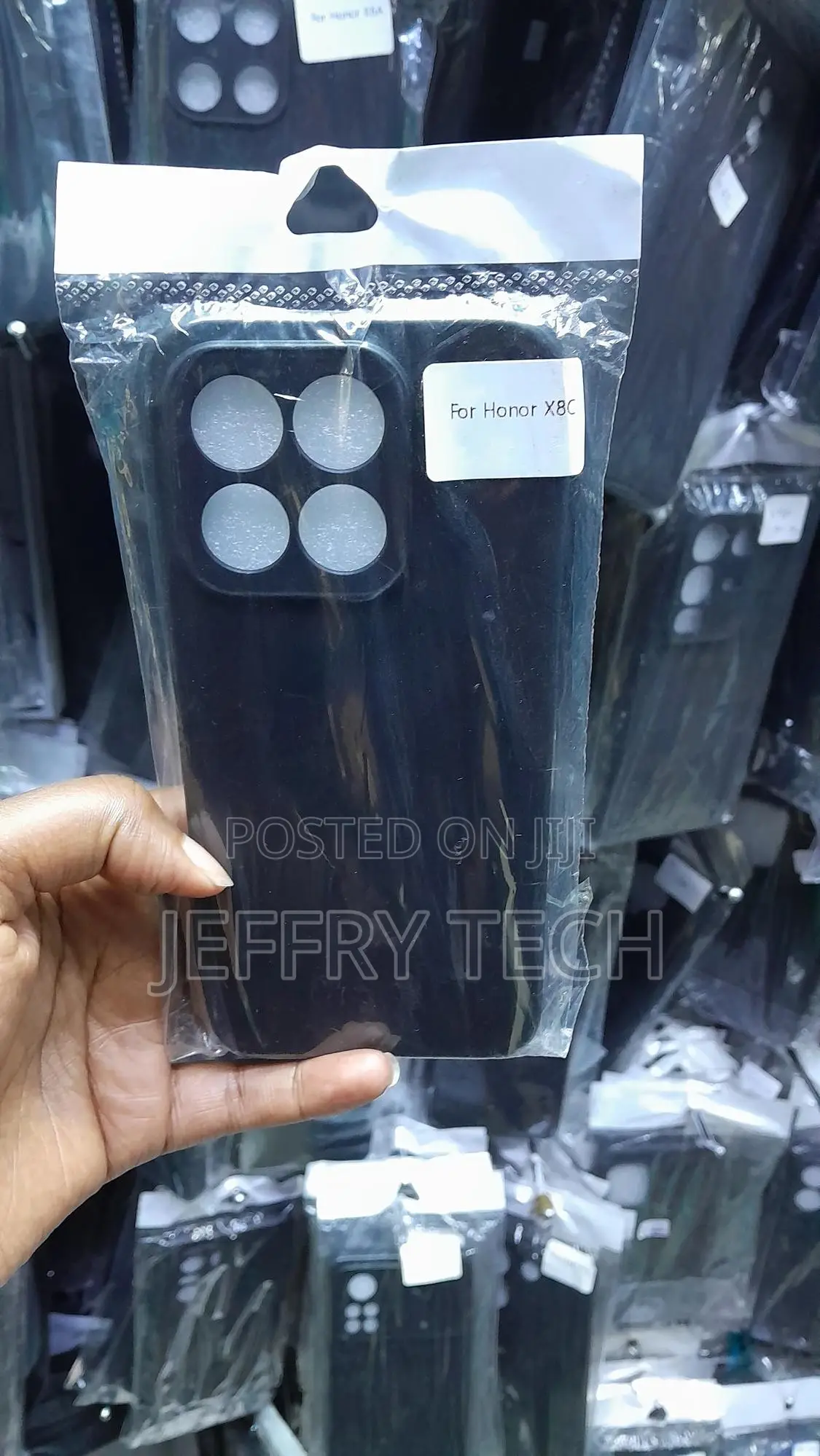 Sihas Honor X8c, Soft Silicone Tpu Back Cover