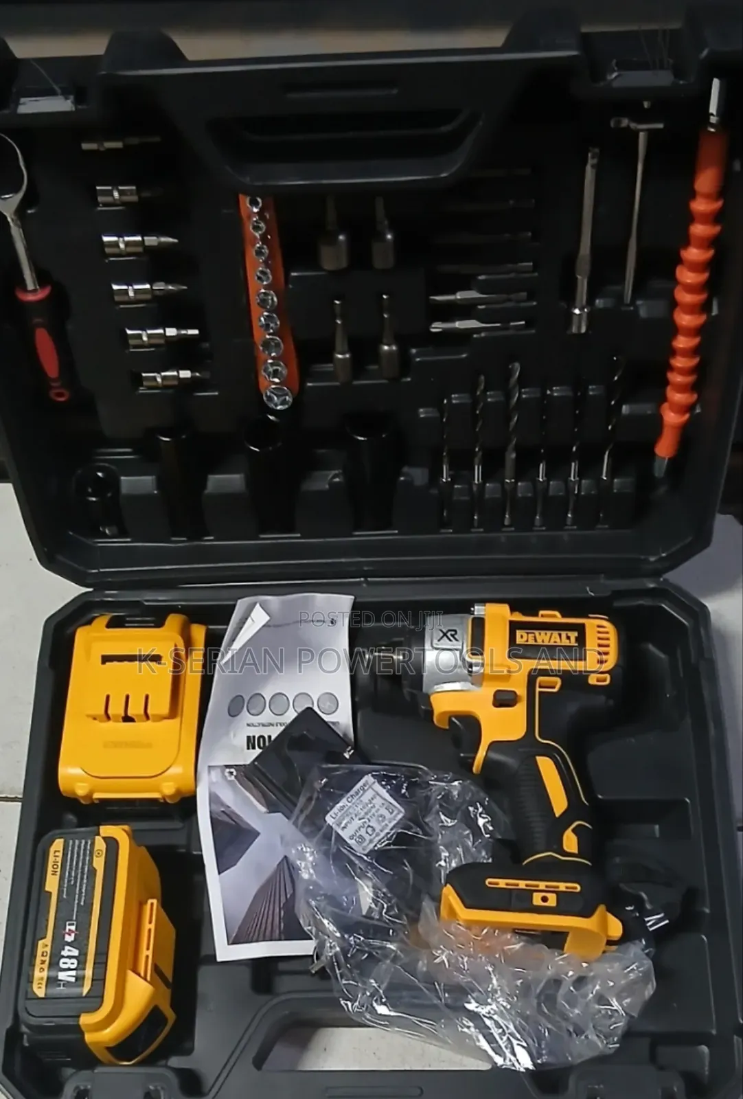 198v Dewalt Impactwrench/Rechargeable Professional Impact Wrench
