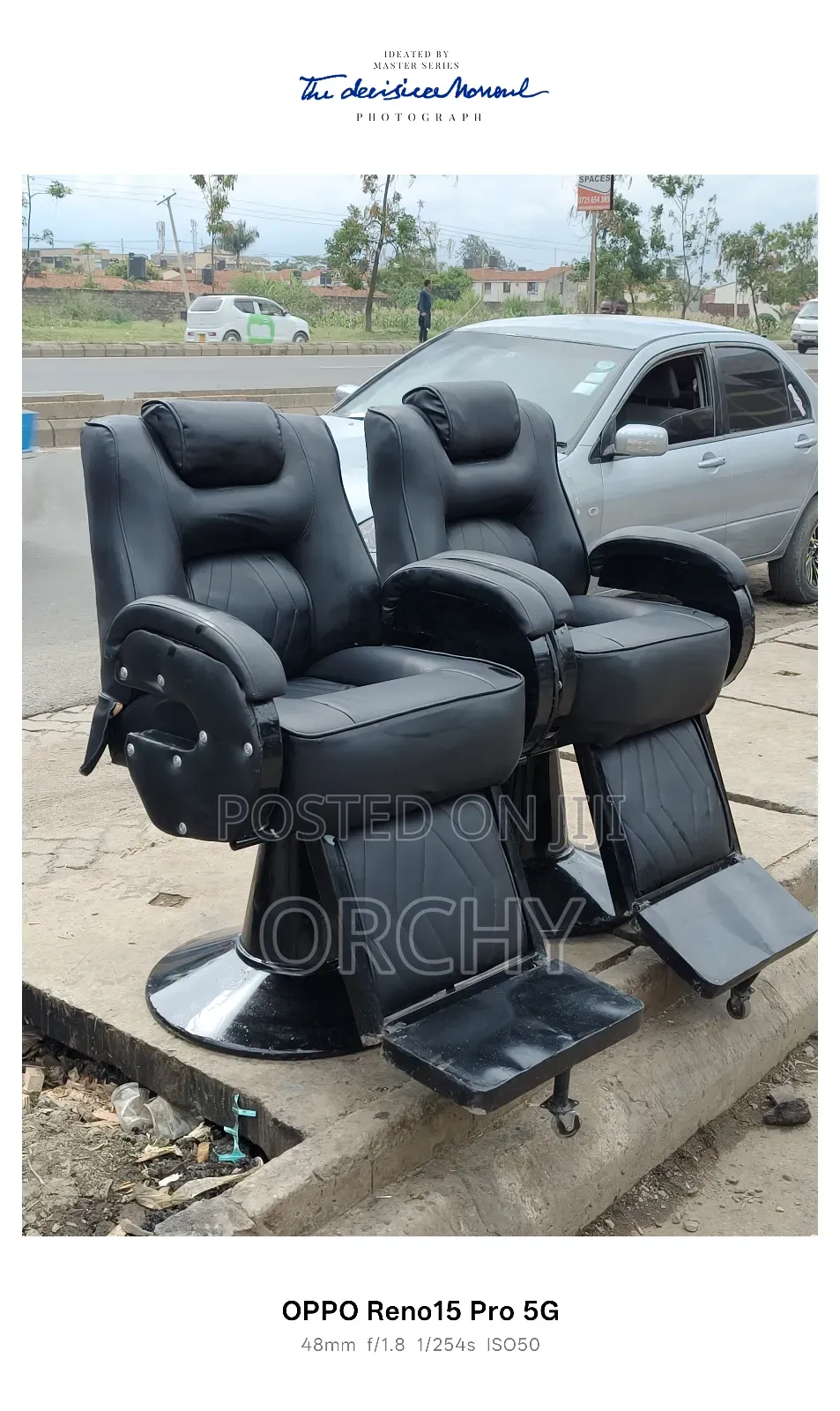 Executive Barber Chair/ Kinyozi Seat