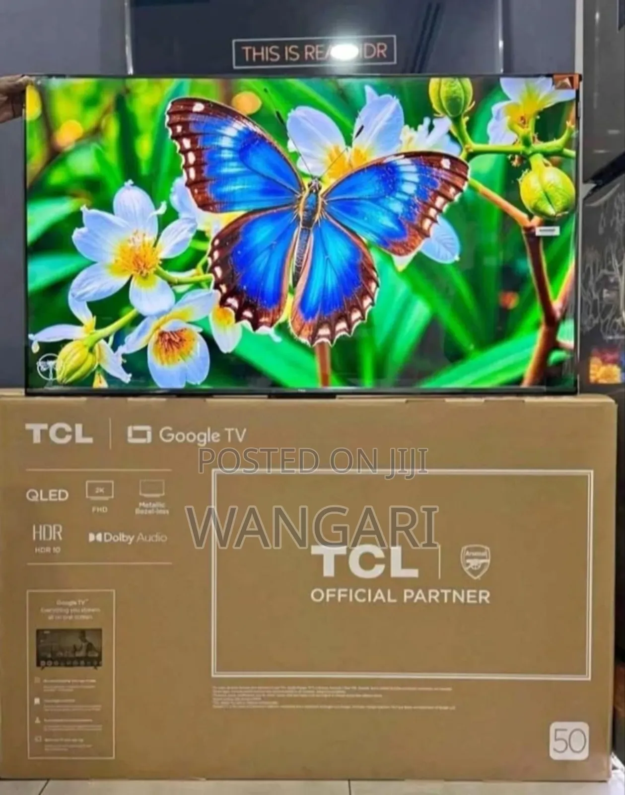 Frameless TCL 43 Inch Qled Television