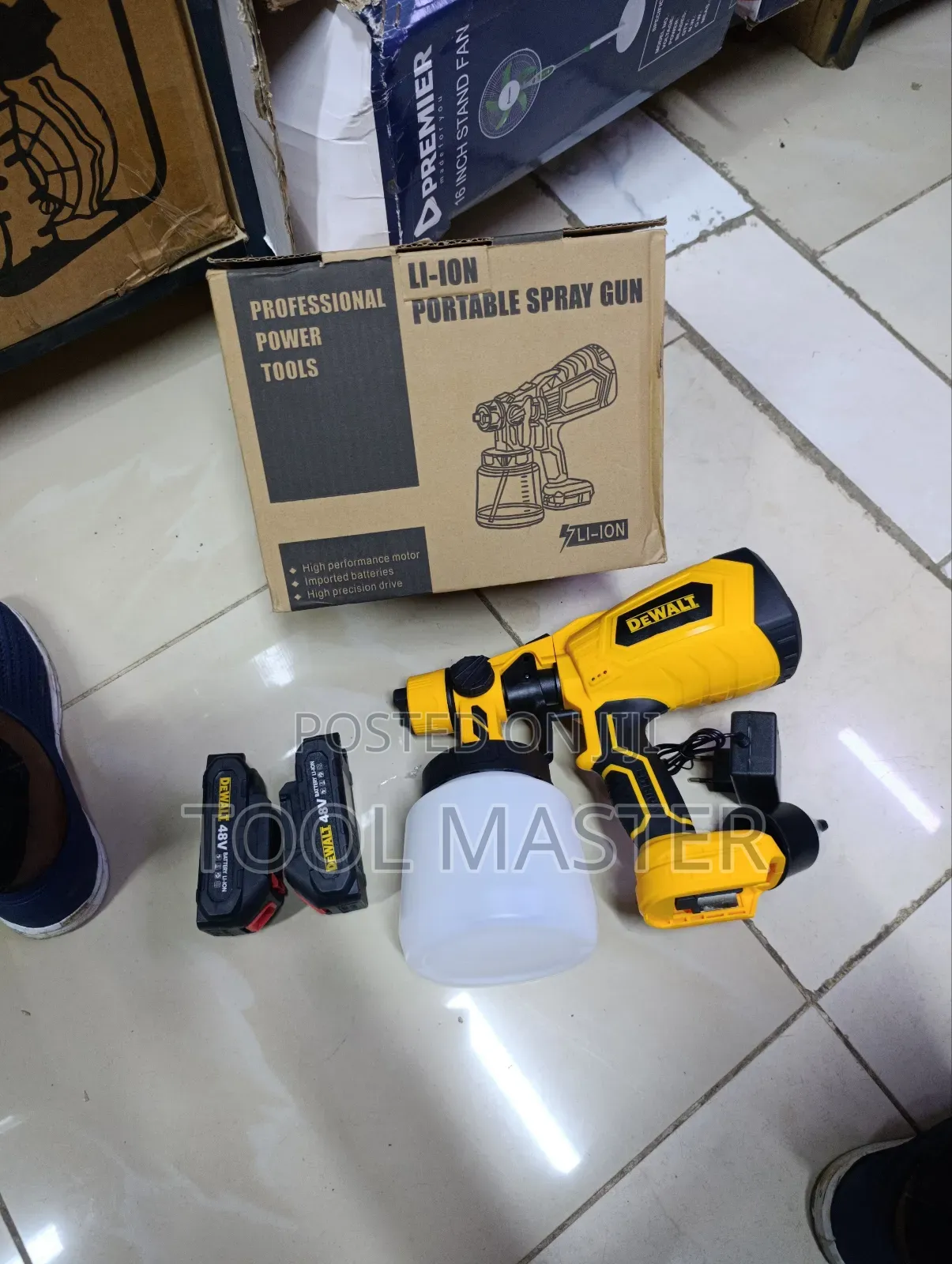 Portable Rechargerble Paint Sprayer/ Brand New Dewalt Sprayer