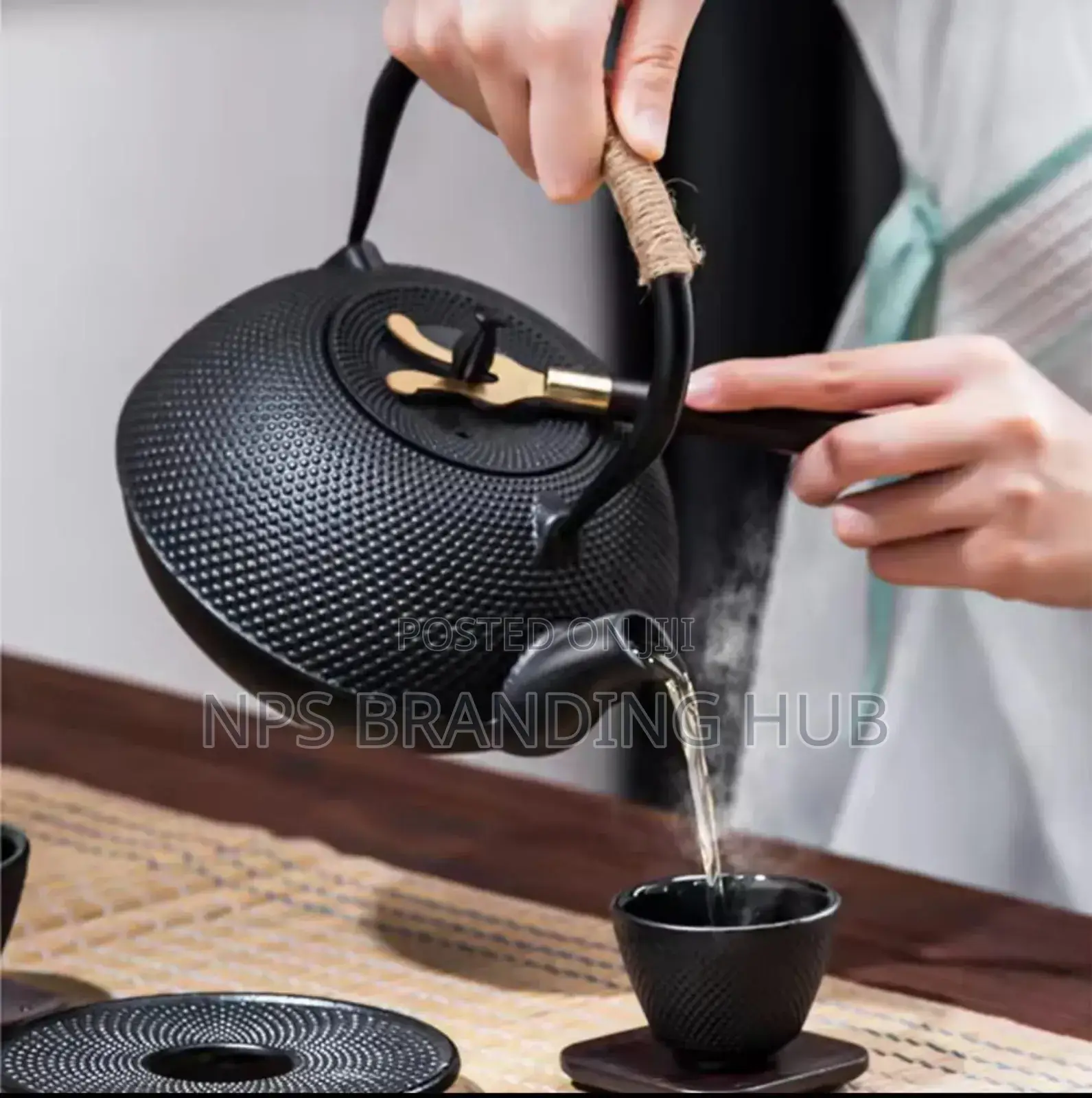 900ml Cast Iron Set Teapot Japanese Tea Kettle
