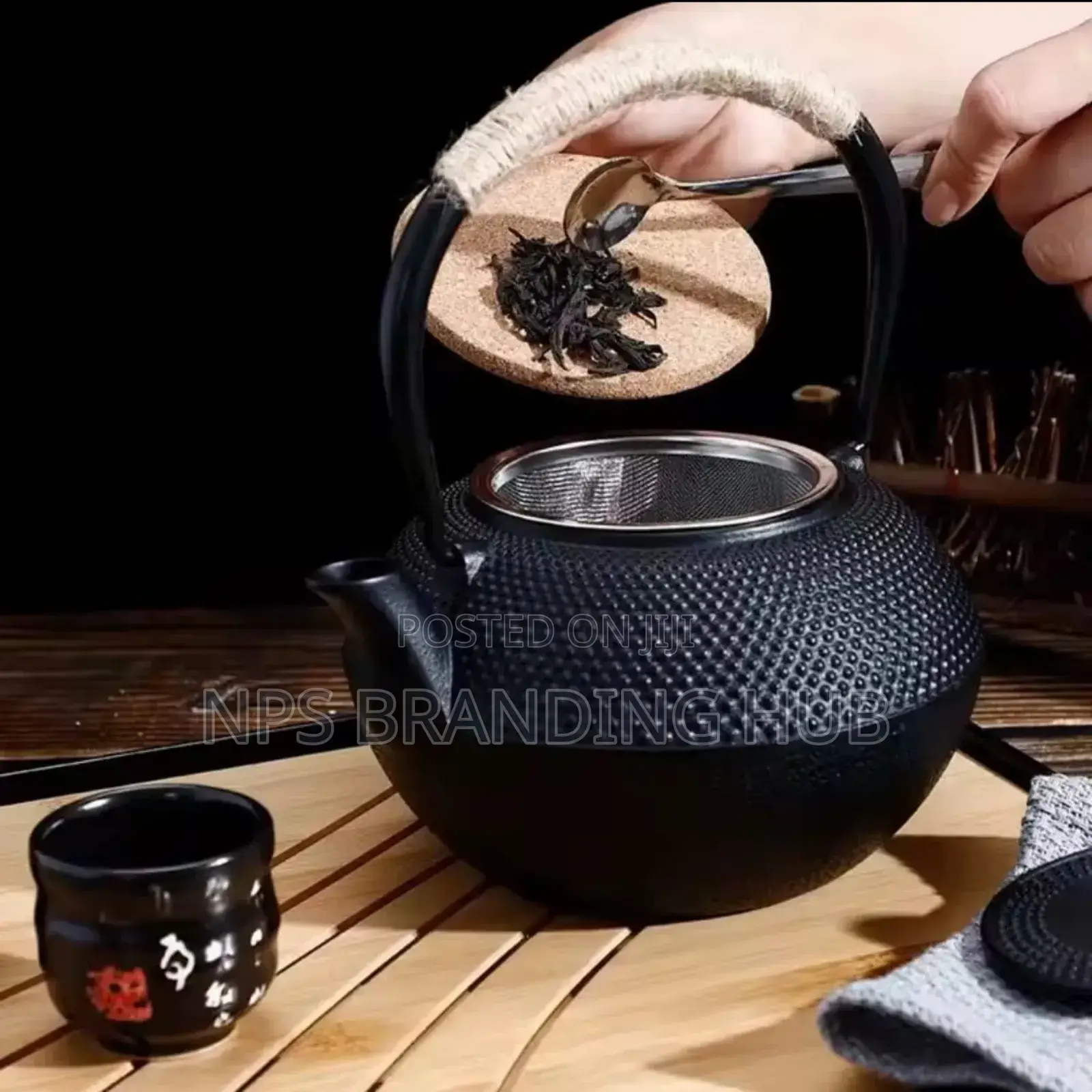 900ml Cast Iron Set Teapot Japanese Tea Kettle