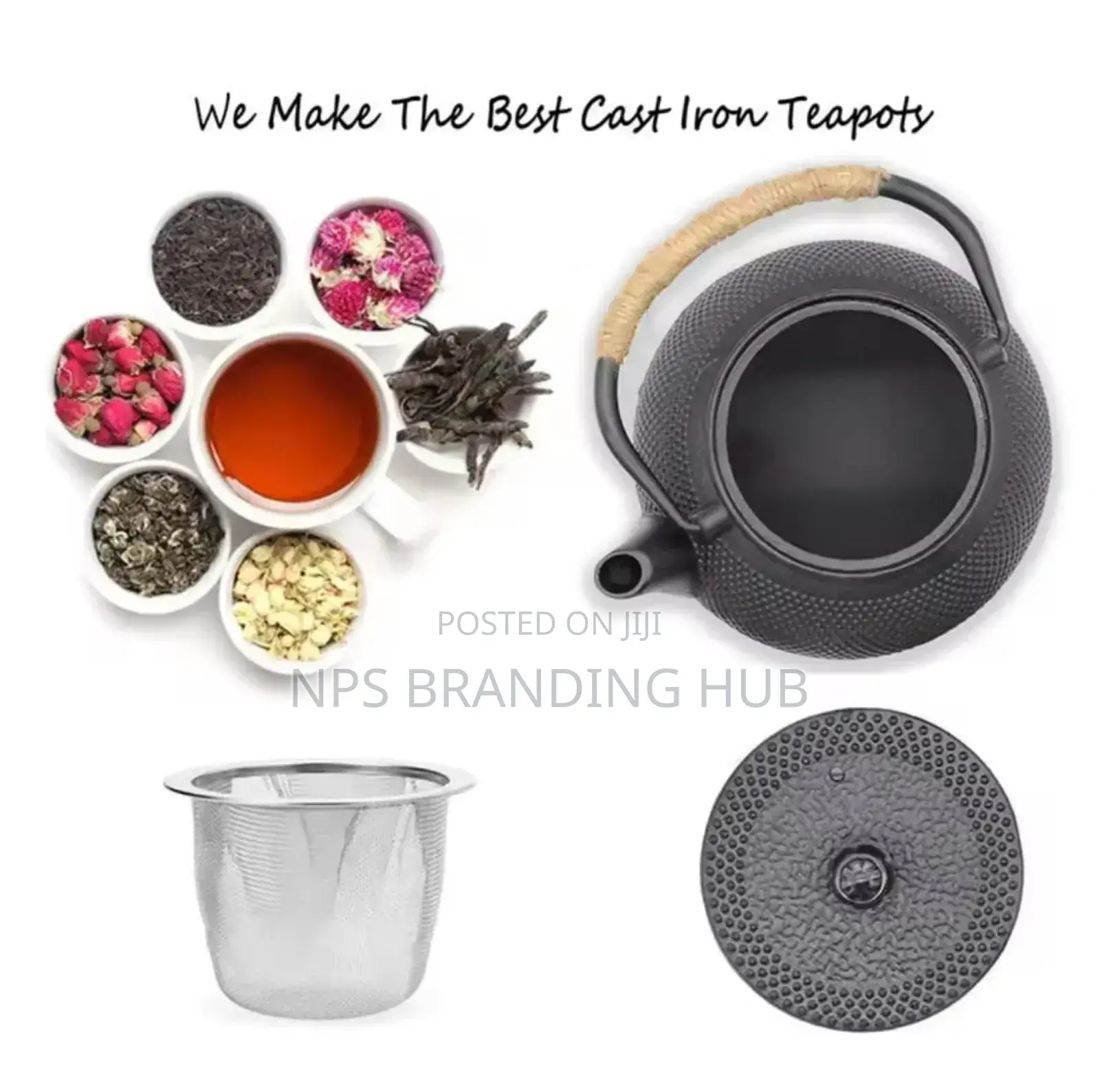 900ml Cast Iron Set Teapot Japanese Tea Kettle