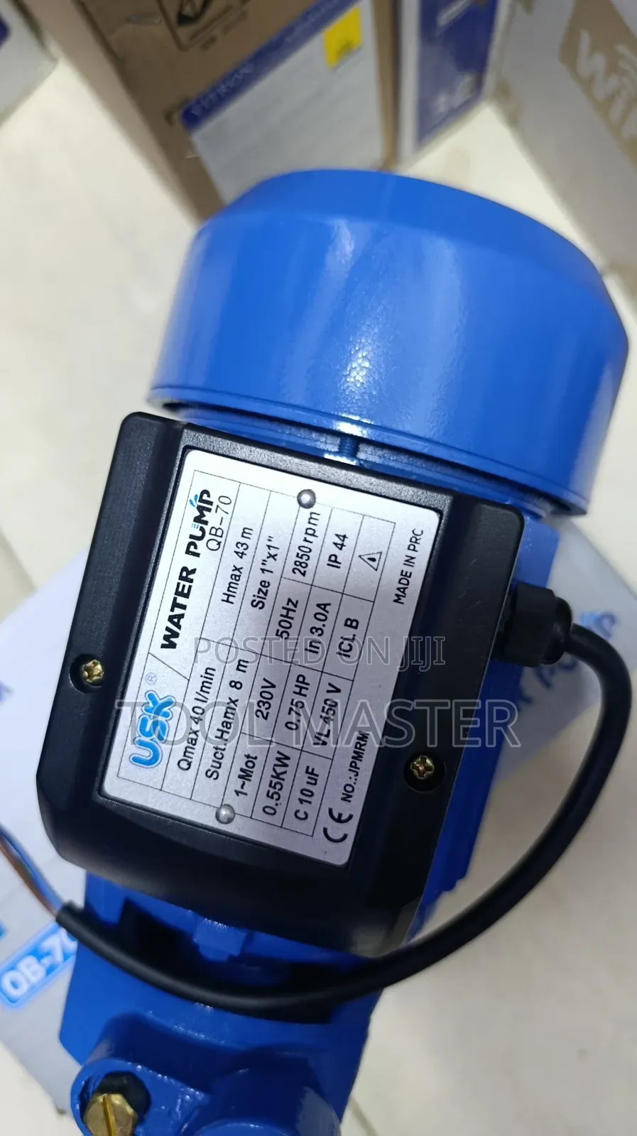 0.5hp Electric Booster Pump /Usk 0.5hp Booster Pump