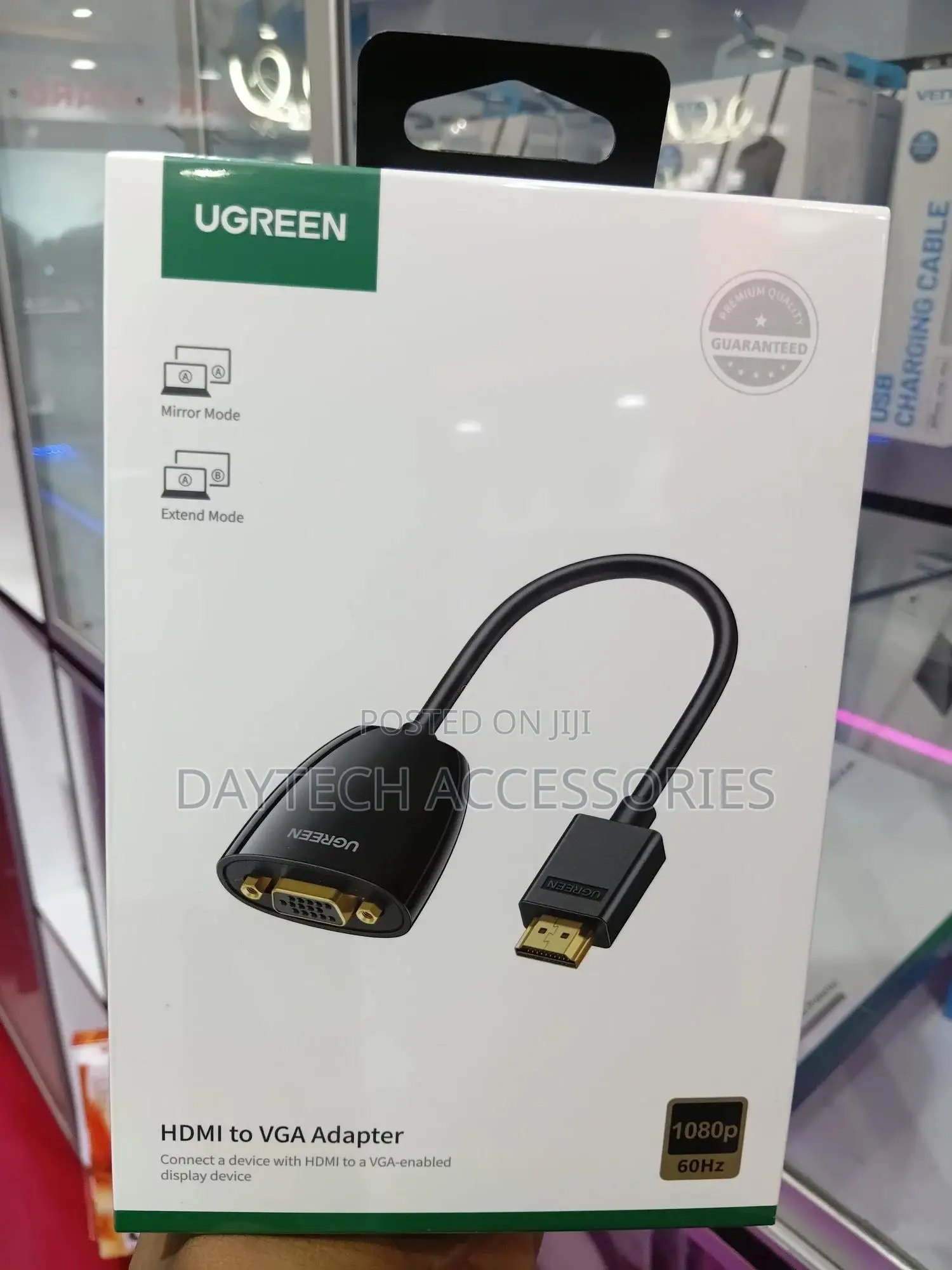 Ugreen Hdmi Male to Vga Female Cable Conveter 1080p 60hz for Pc