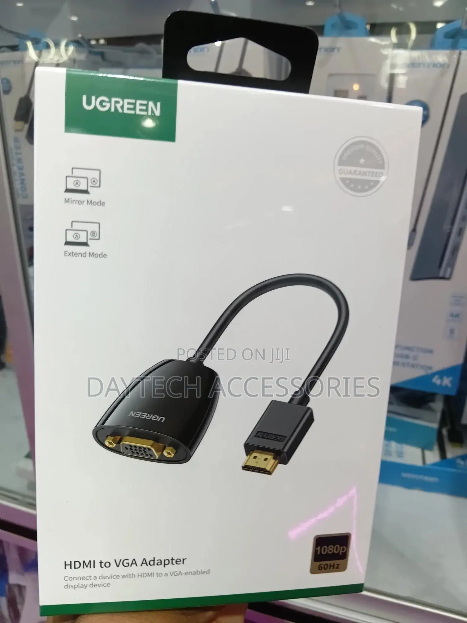 Ugreen Hdmi Male to Vga Female Cable Conveter 1080p 60hz for Pc