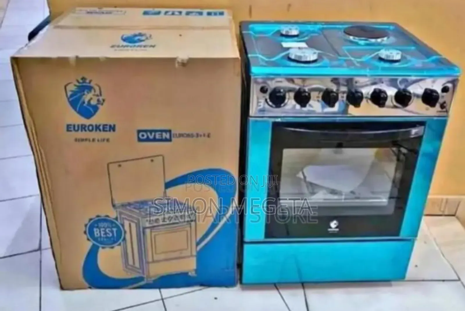 3+1eurochef 60*65 Standing Cooker