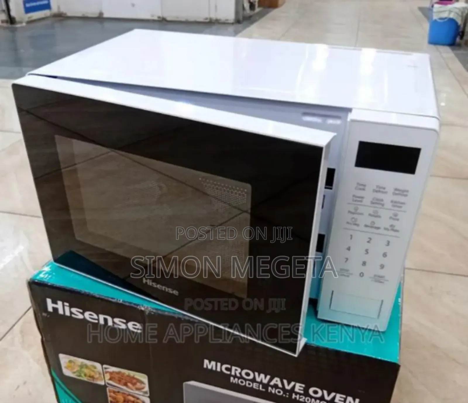 Colour White New Hisense 30litres Digital Microwave
