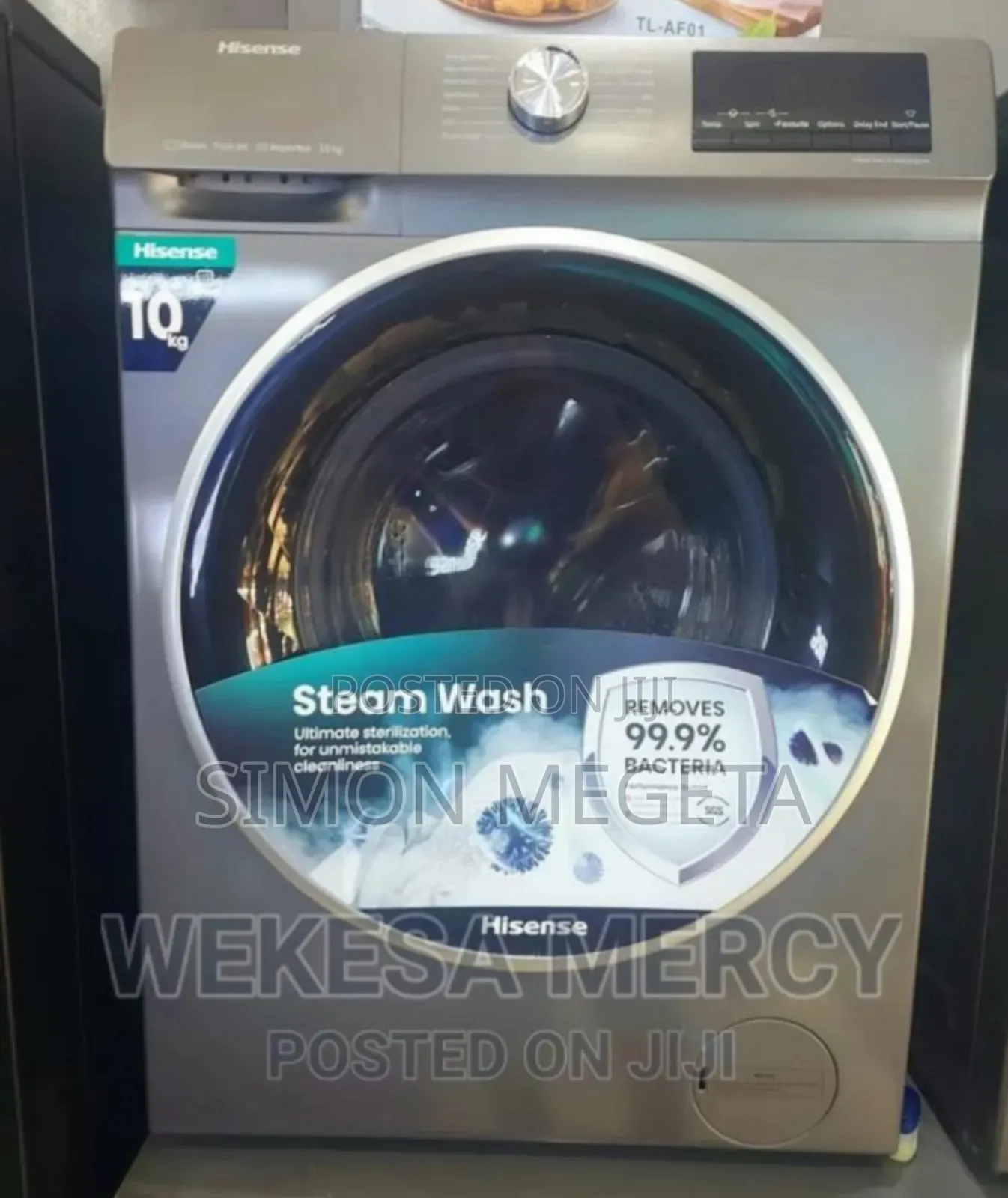 Front Loader New Hisense 10kgs Wash and Dry Washing Machine