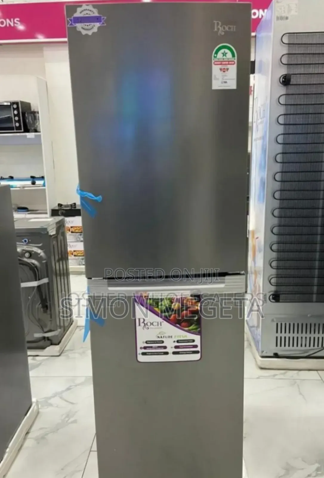 Modern Digital Roch 334litres Fridge. +Bottom Freezers✓