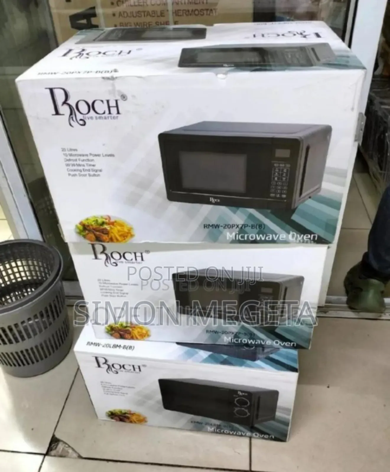 Pay on Delivery New Roch Digital Microwave