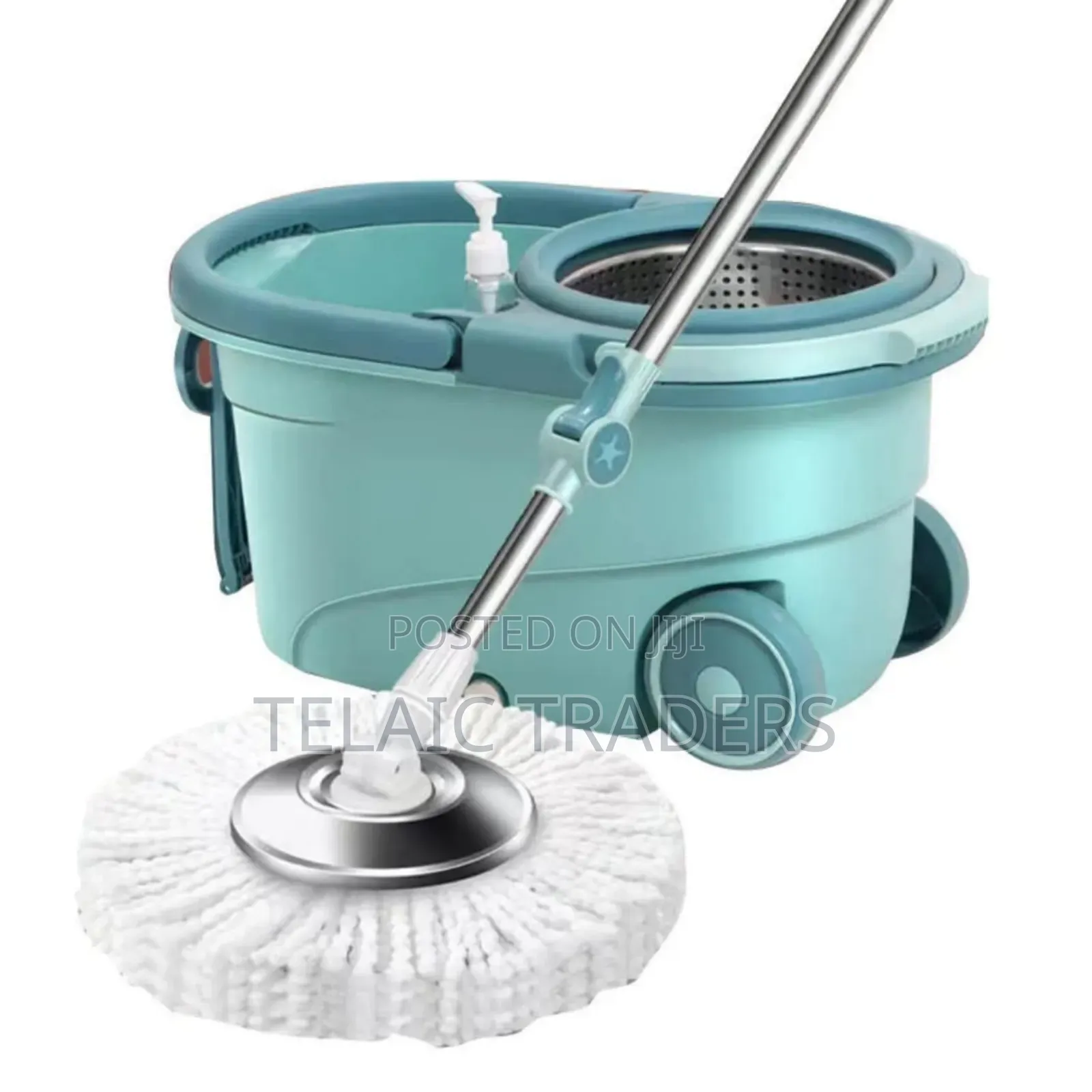 360° Spin Mop With Bucket and Dehydration Basket