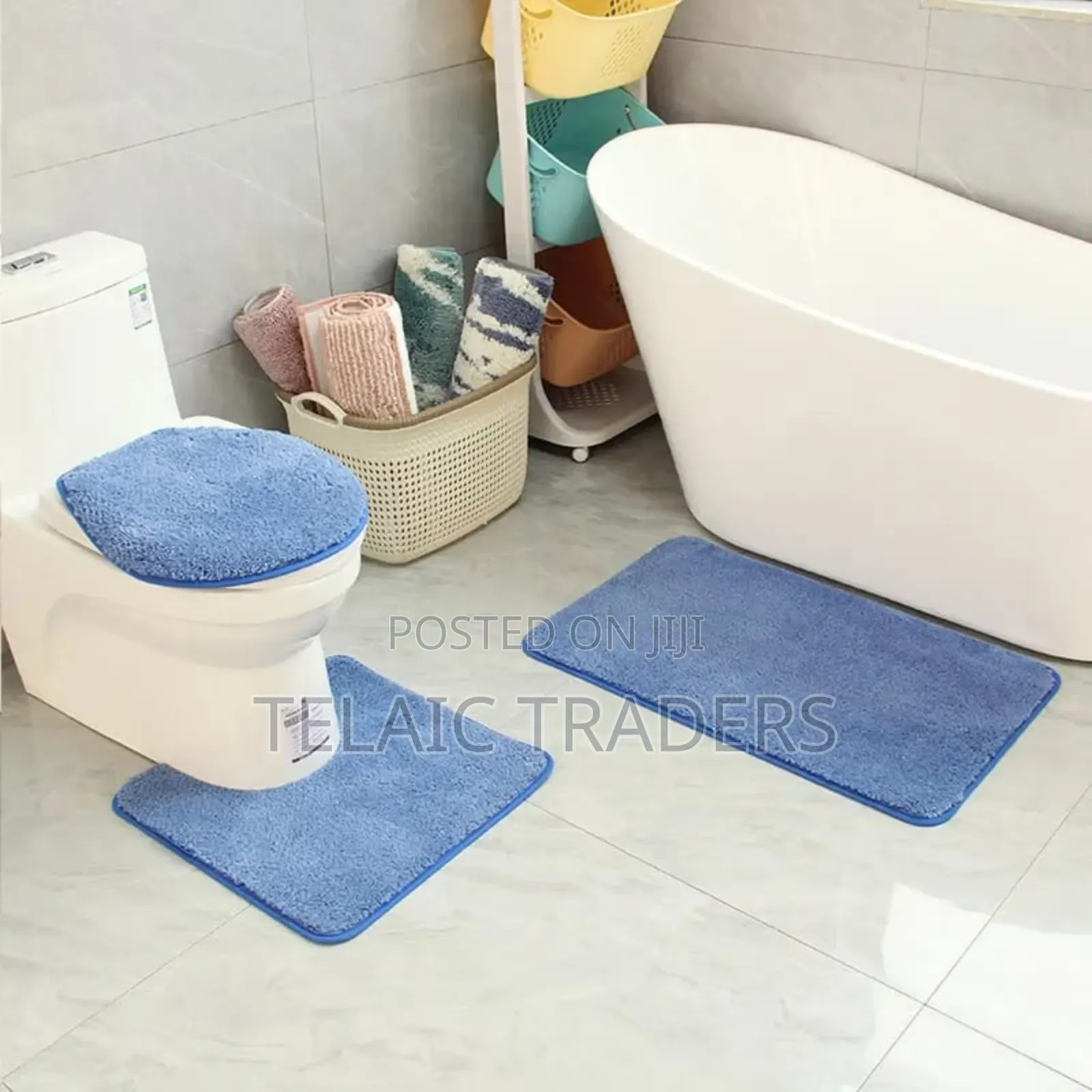 3pcs Bathroom/Toilet Mats