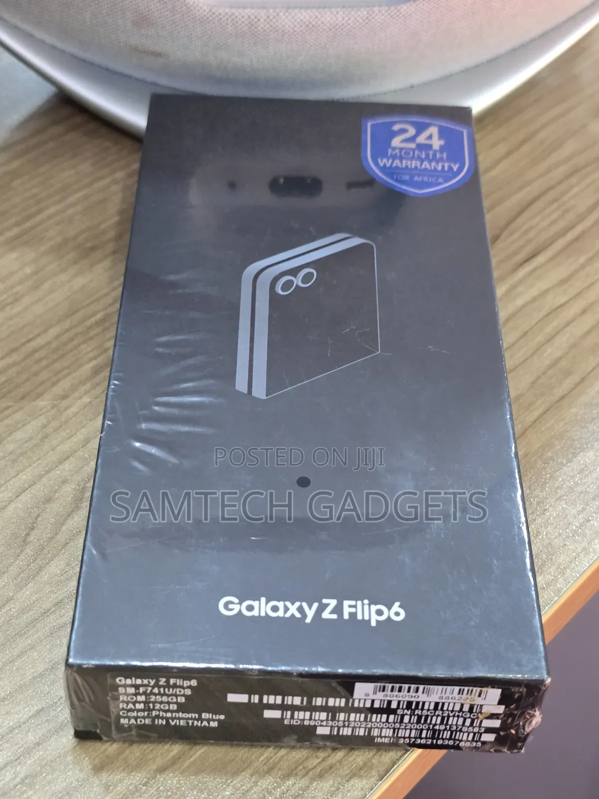 New Samsung Galaxy Z Flip6 256 GB Black