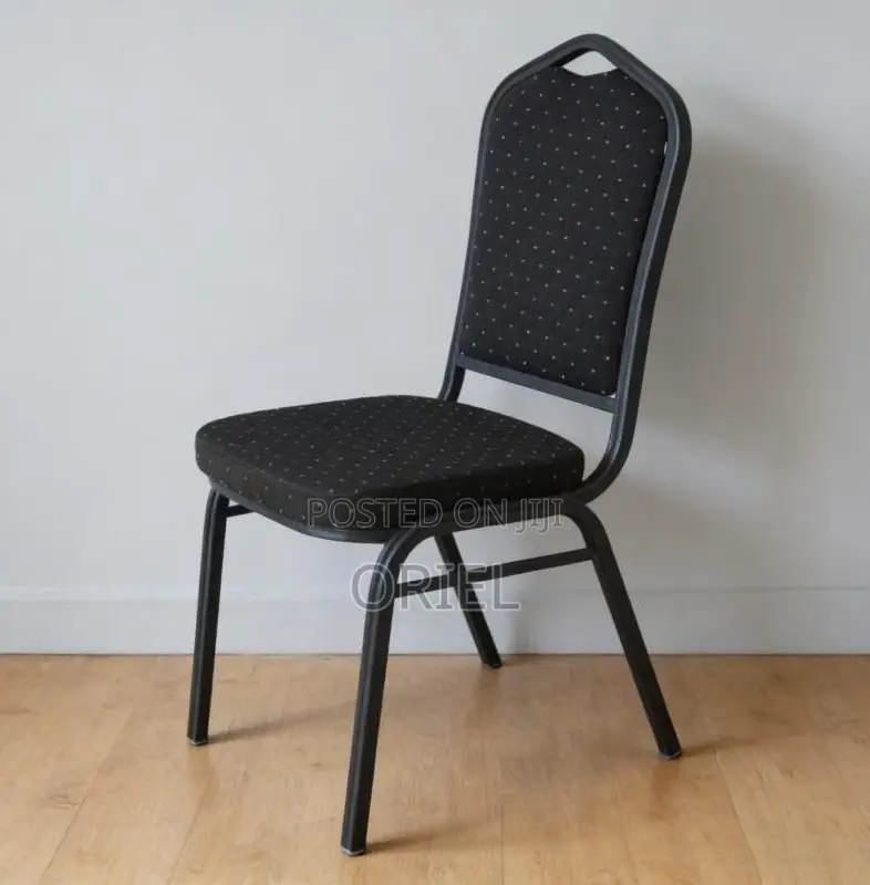 Events Chair; Durable Black Banquet Hotel Event Chair