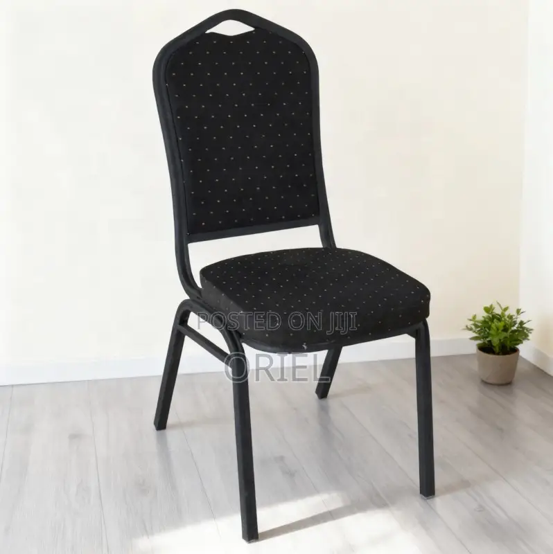 Events Chair; Durable Black Banquet Hotel Event Chair