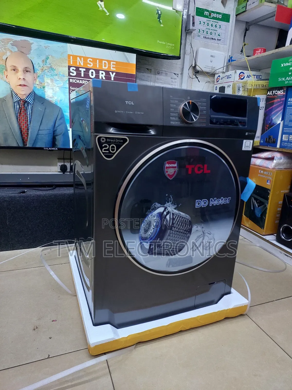 TCL 10/6kg Wash Dry C2110wdg Washing Machine
