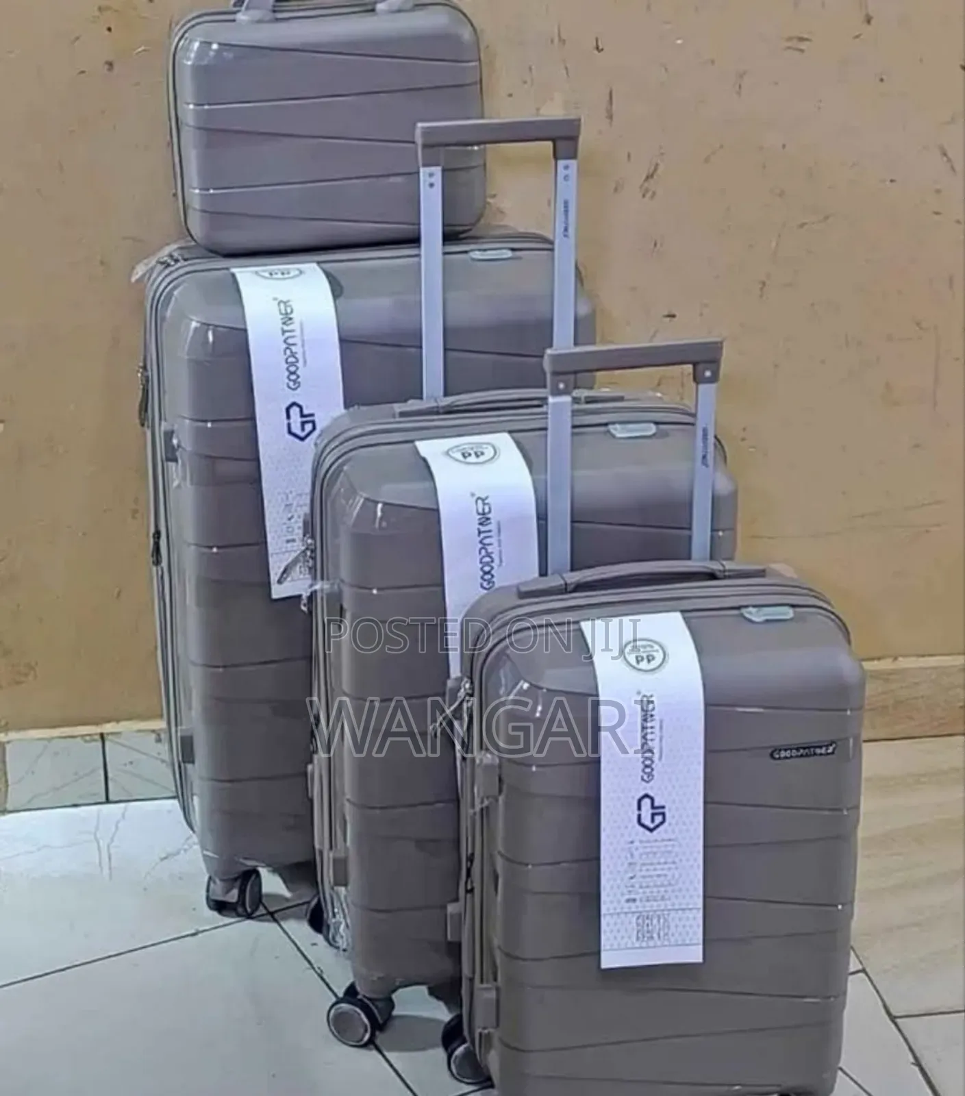 Unbreakable 4 in 1 Set Rubber Fashion Suitcase