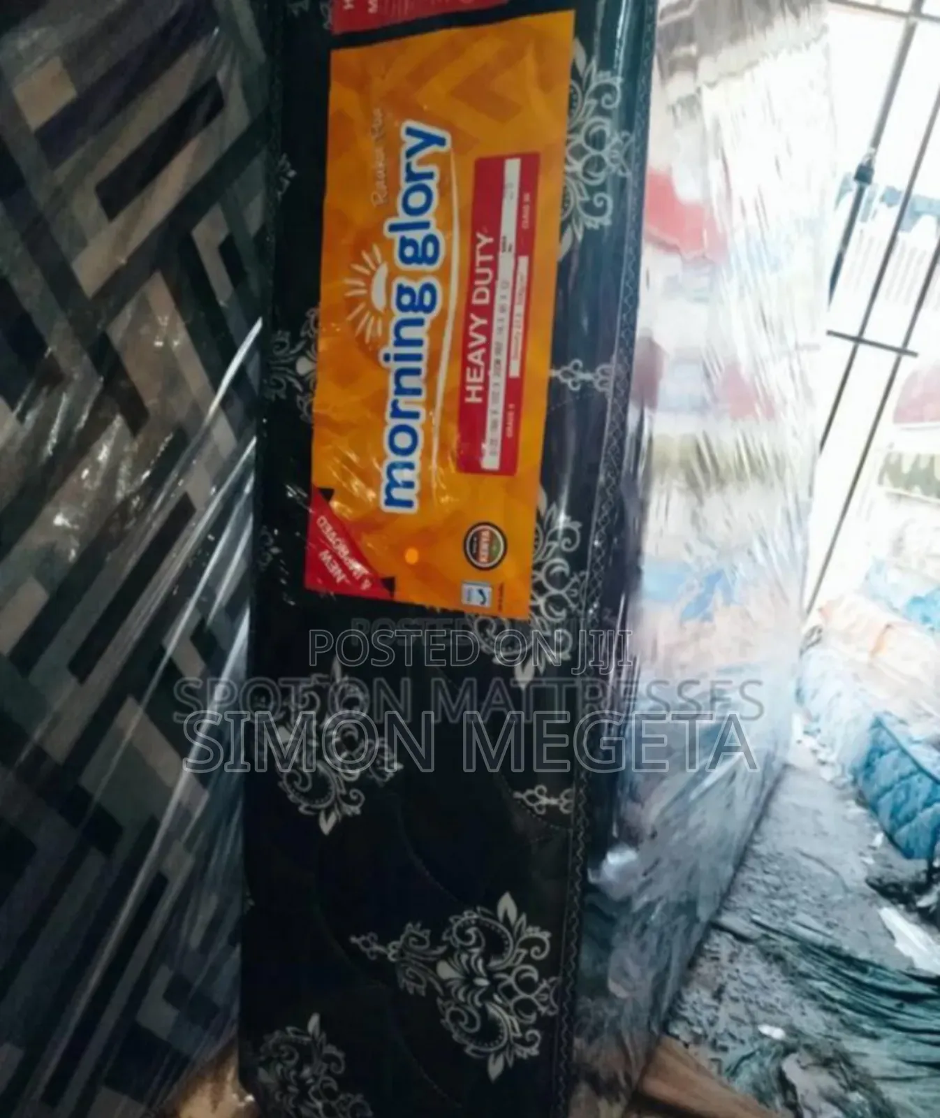 Colour Black New Mattress 5by6 10inch