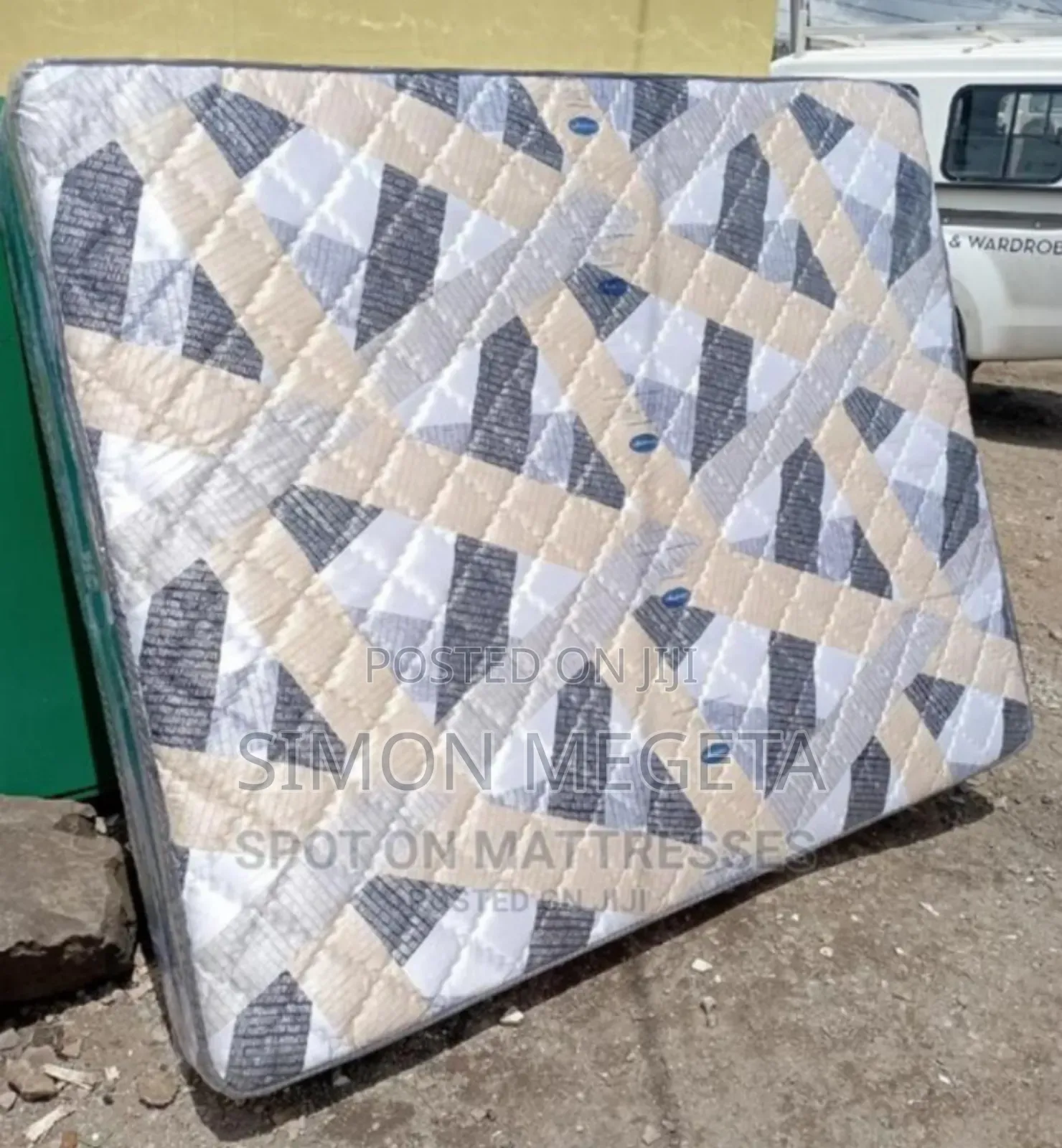 Quilted Mattress 5by6 10inch