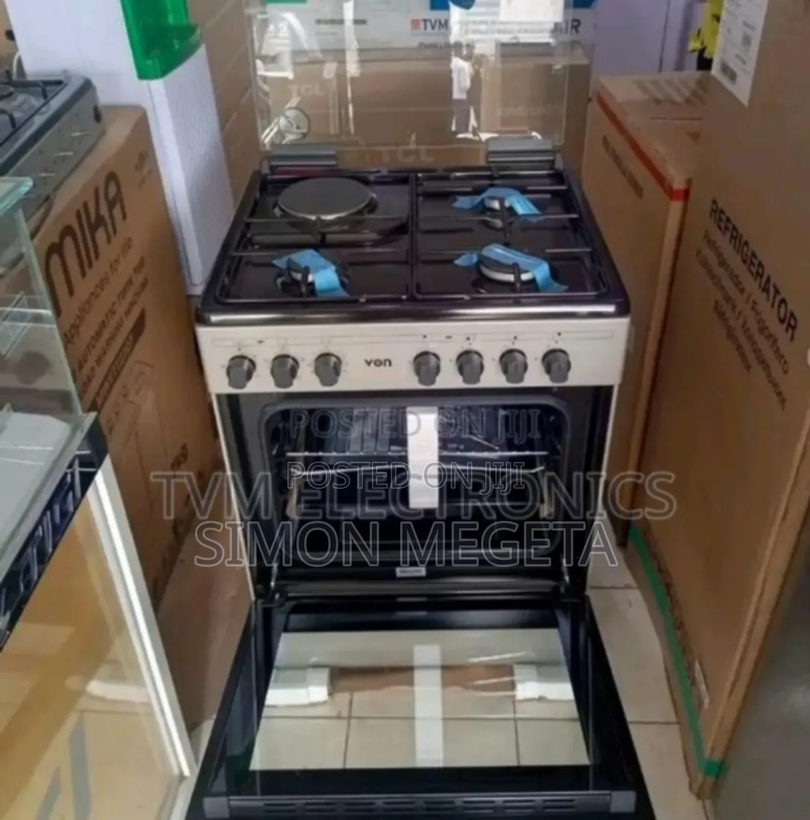With 1year Warranty New Von 60*60 Standing Cooker