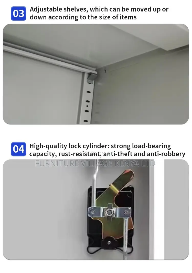 Office Cabinet; 2 Door Metallic Office Filling Cabinet