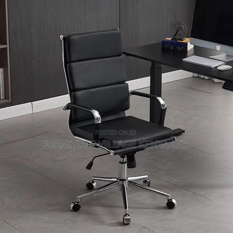 Office Chair; High Back Executive Leather Office Chair
