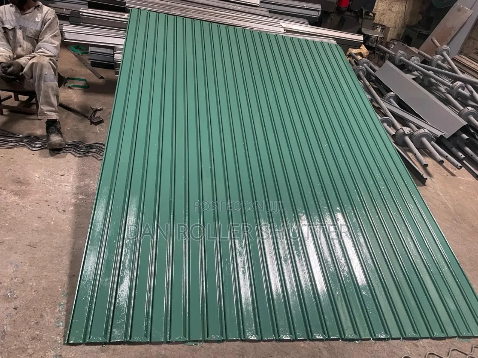 Galvanized Manual Roller Shutter