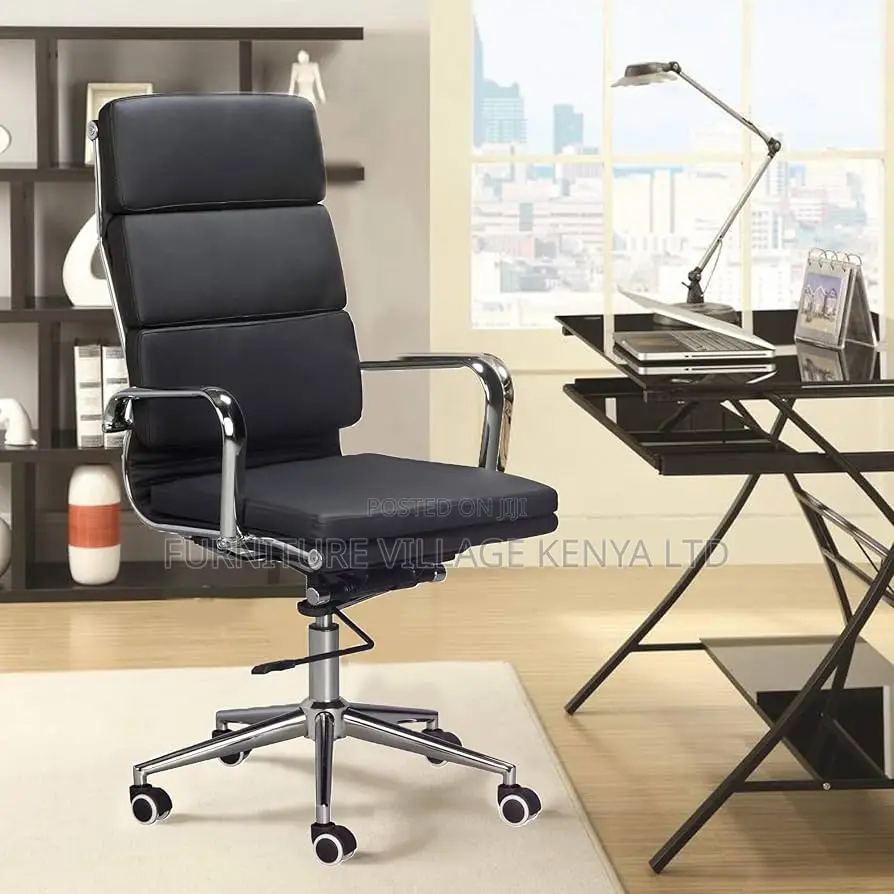 Office Chair; High Back Executive Leather Office Chair