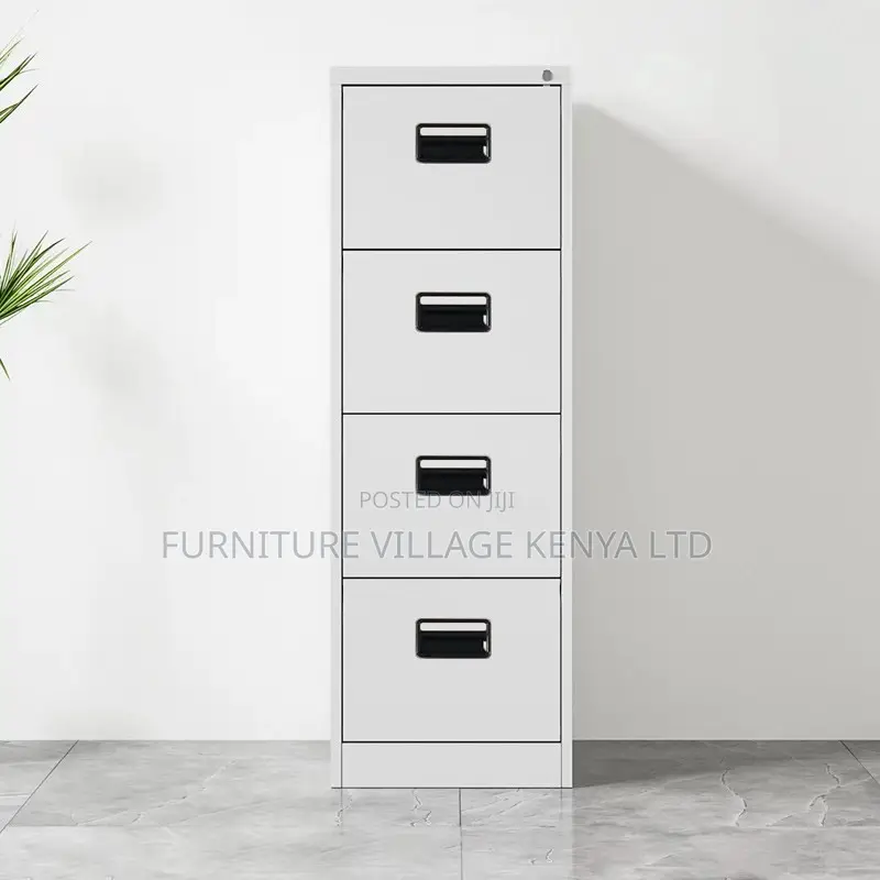 Office Cabinet; Four Drawers Metallic Office Cabinet