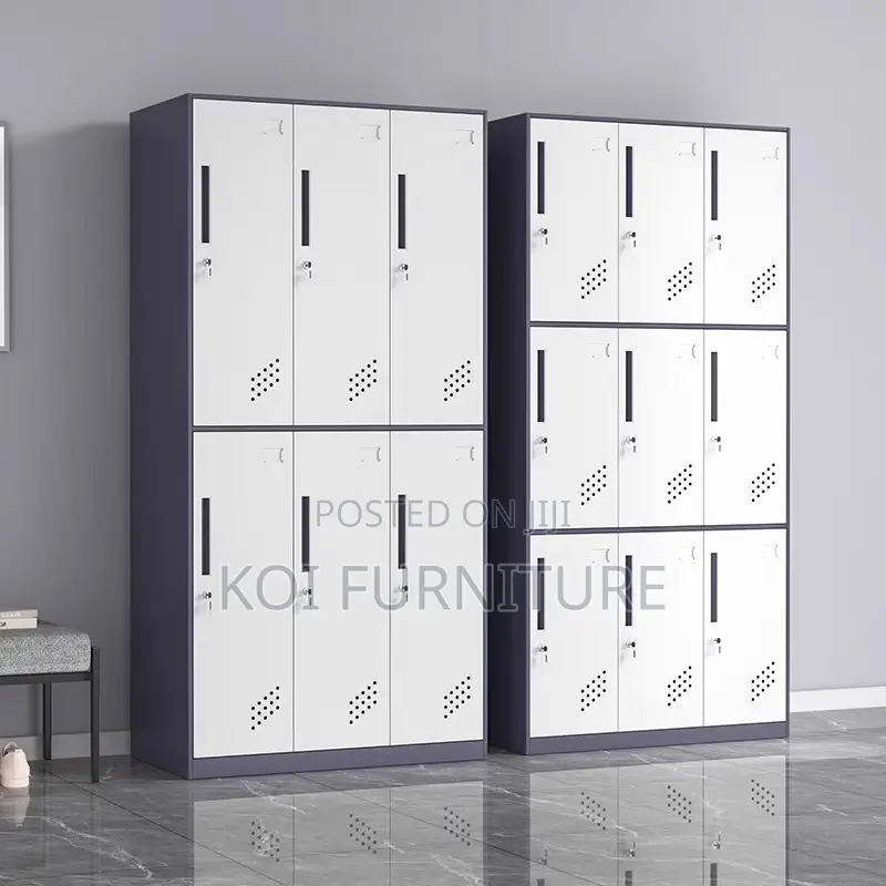 Office Cabinet : 9 Door Portable Storage Locker
