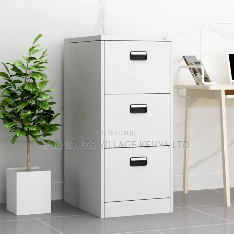 Office Cabinet; 3-drawers Office Metallic Filling Cabinet