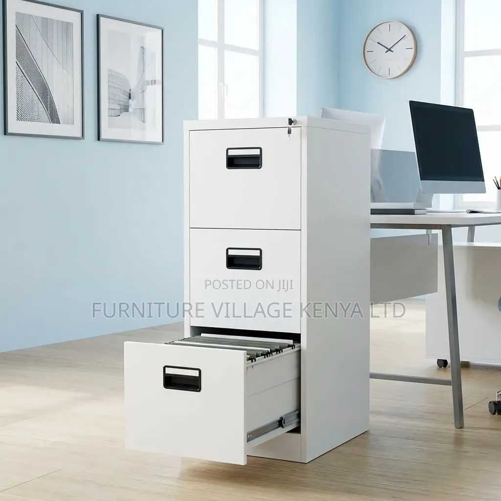 Office Cabinet; 3-drawers Office Metallic Filling Cabinet