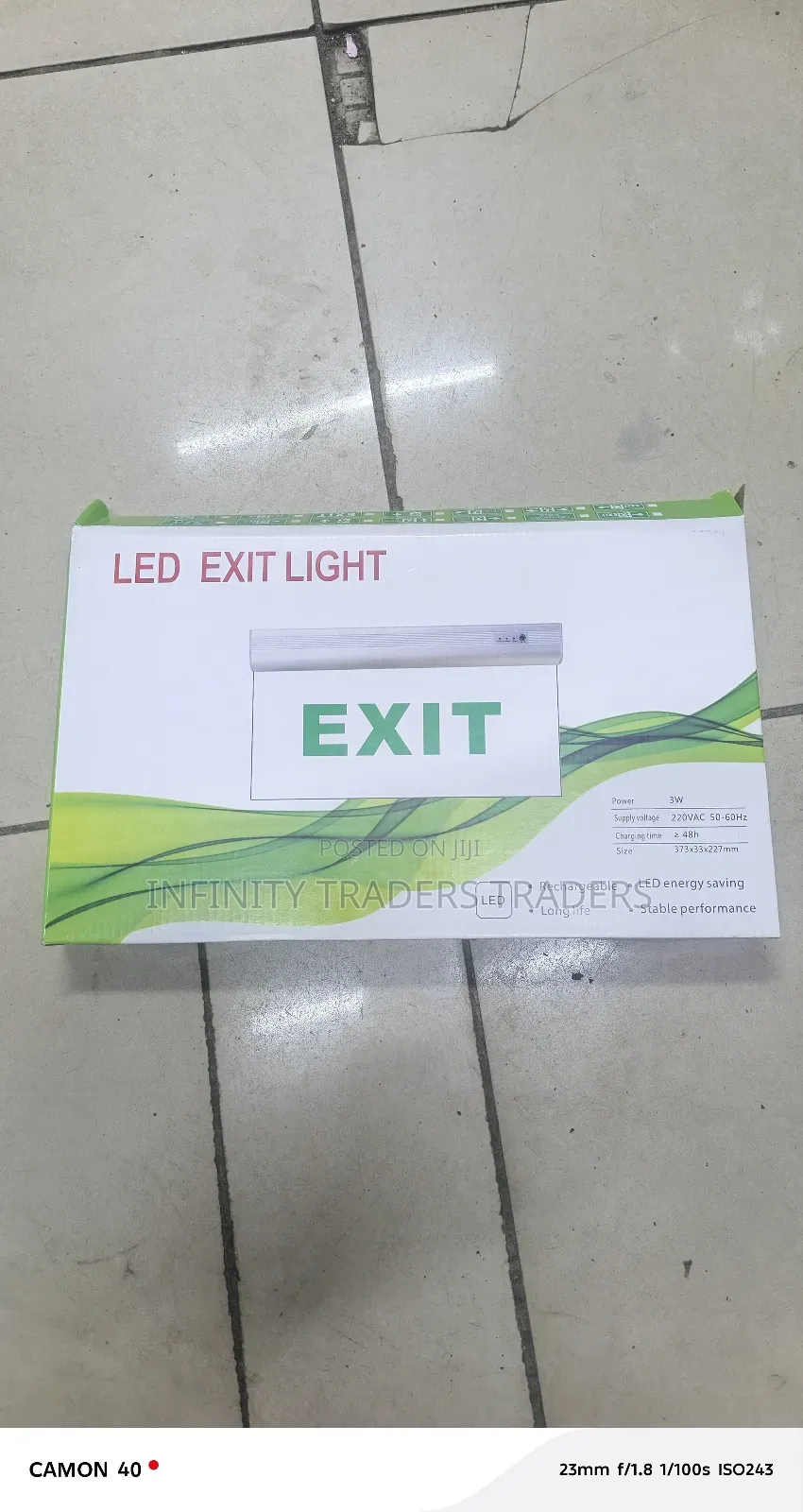 Fire Exit Led Sign